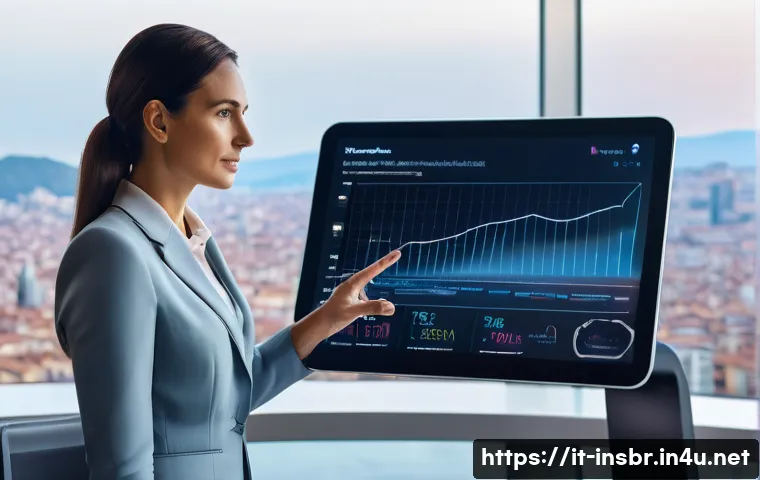 보험중개사와 관련된 최신 테크놀로지 분석 - **"The Bionic Broker: AI-Powered Consultation"**
    A sophisticated female insurance broker, in her...