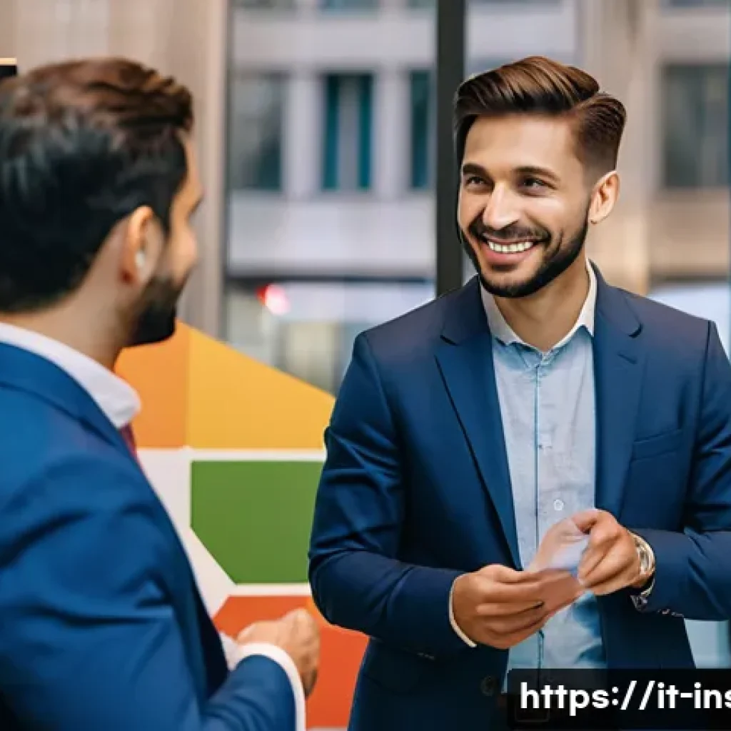 보험중개사 자격증 취득 후 업계 네트워킹 - A professional networking event in Milan, Italy, featuring diverse insurance industry professionals ...