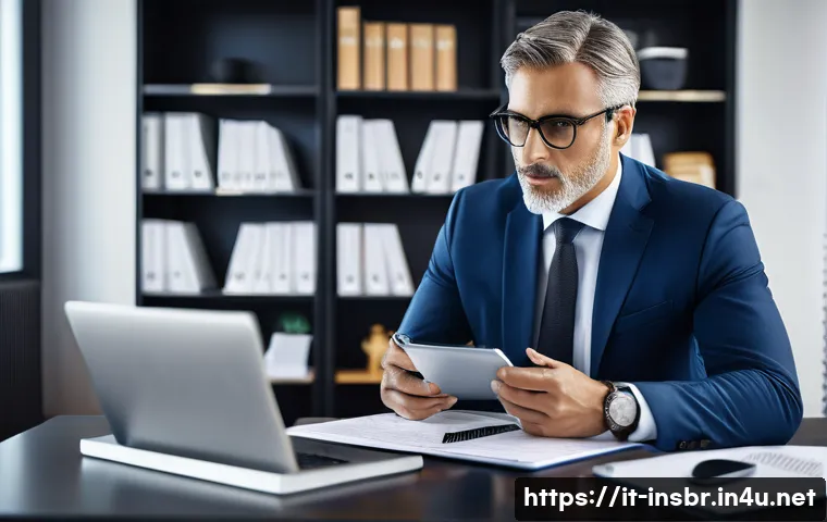 보험중개사 자격증으로 진출 가능한 분야 - A professional insurance advisor in a modern office environment, attentively listening and taking no...